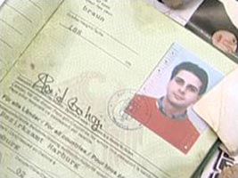Said Bahaji’s passport recovered in 2009.